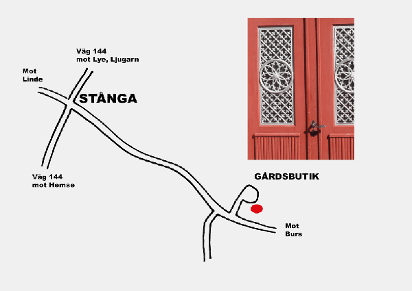 Hitta till gårdsbutiken